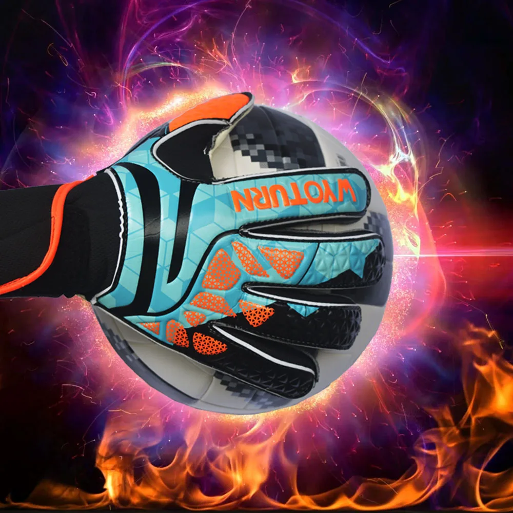 

WYOTURN 2019 newest Predator Latex Soccer Professional Goalkeeper Gloves Goalie FootballBola De Futebol Gloves Luva De Goleiro