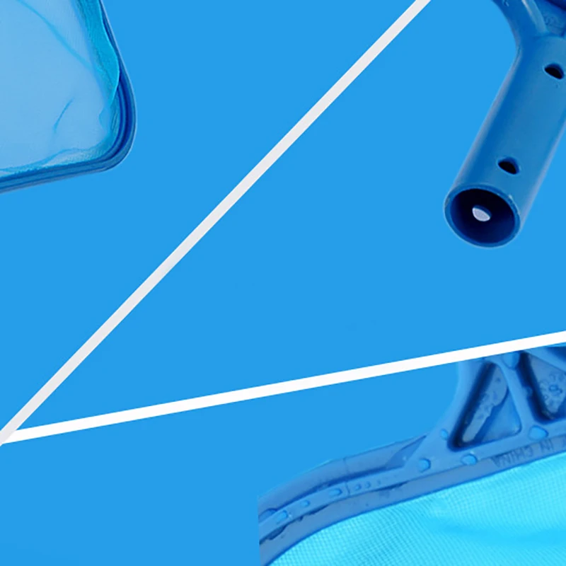 1 шт. новые профессиональные грабли для листьев решётка радиатора с сеткой сетки Skimmer Легкие синие пластиковые аксессуары для бассейна спа чистые инструменты для бассейна