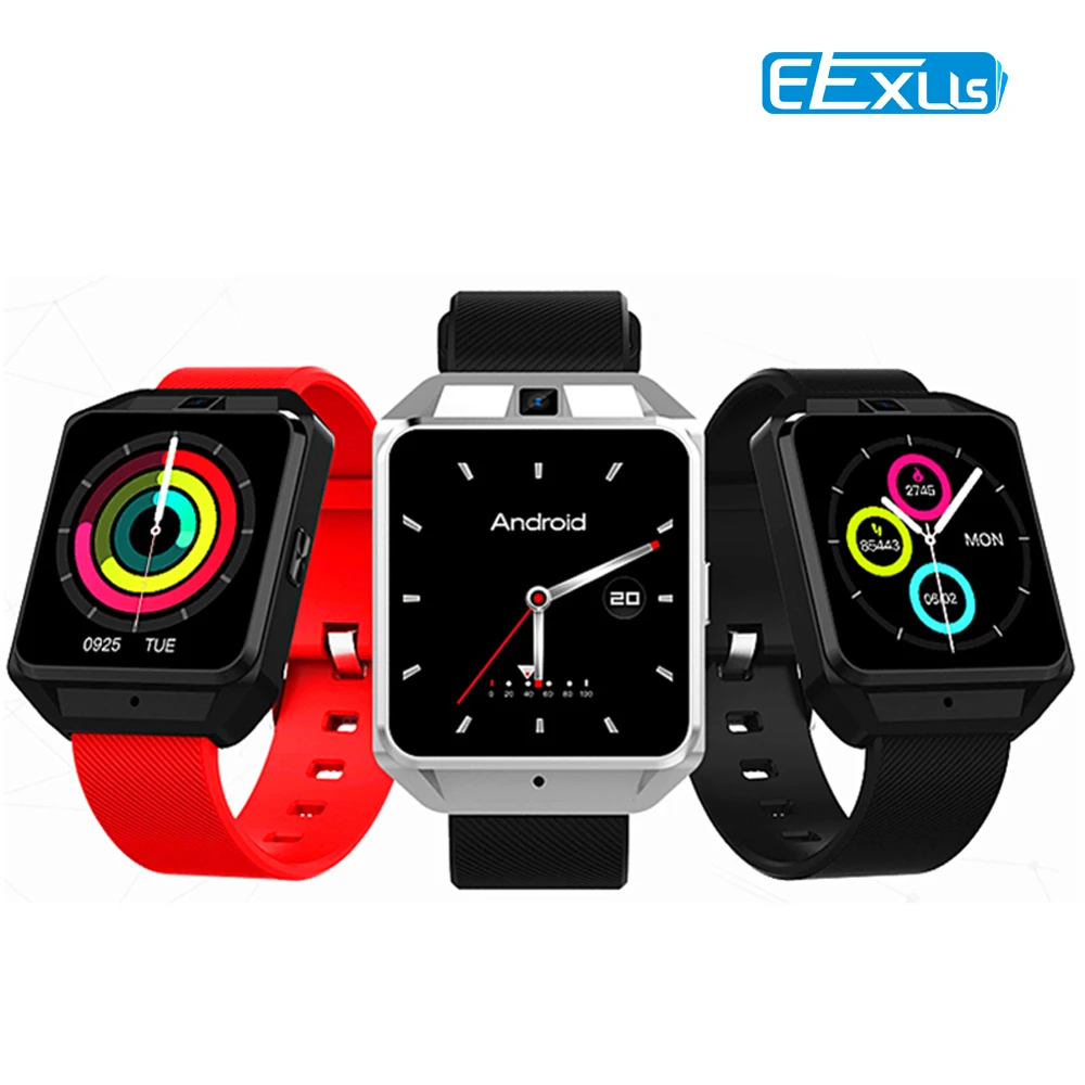 

4G Smart Watch H5 MTK6737 Android 6.0 1GB+8GB SmartWatch Heart Rate Monitor WCDMA WiFi GPS 1.54" touch Display watch For gift