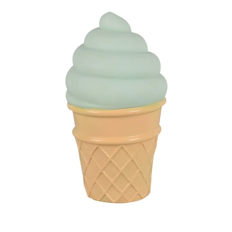 Novelty Ice Cream Shaped LED Nightlight Desk Table Light LED Night Lamp Kids Bedroom Decoration