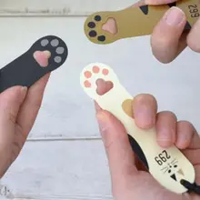 Мяу милый деревянный Кот Закладка книжный держатель креативные канцелярские подарки