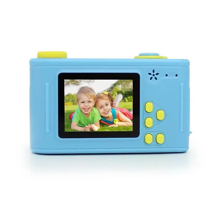 Дети цифровая камера 5.0MP 1,5 дюймов 1080P около часов lcd мини розовый, синий камера видео ABS-280 500mAh рекордер