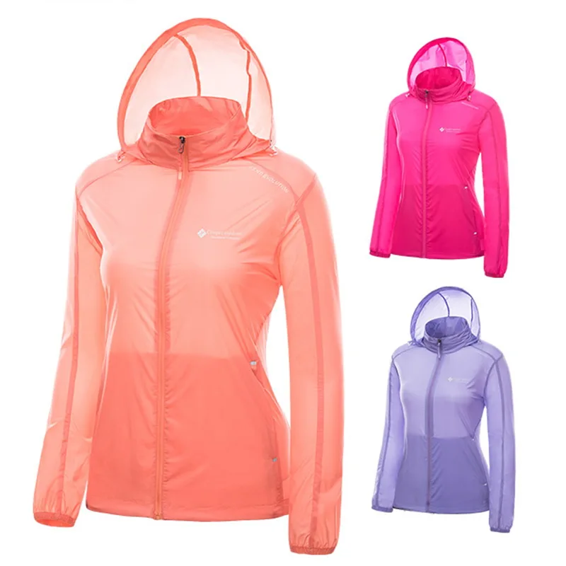 Women Sun Protection Jacket Summer Soft Quick drying Jacket Printing