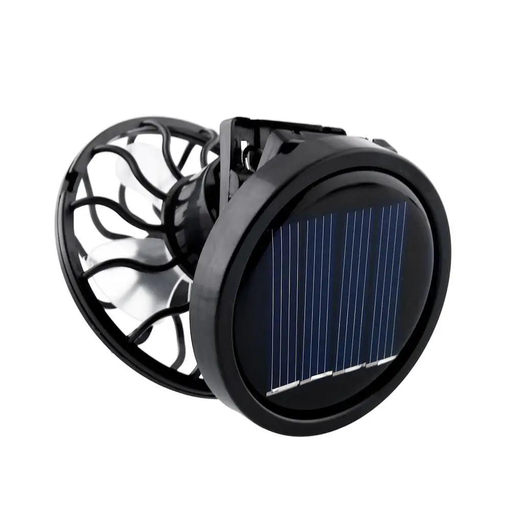

Portable Fans Cooler Drop Shipping Fan Solar Clip-On Cooling Sun Heating Home Improvement Stand