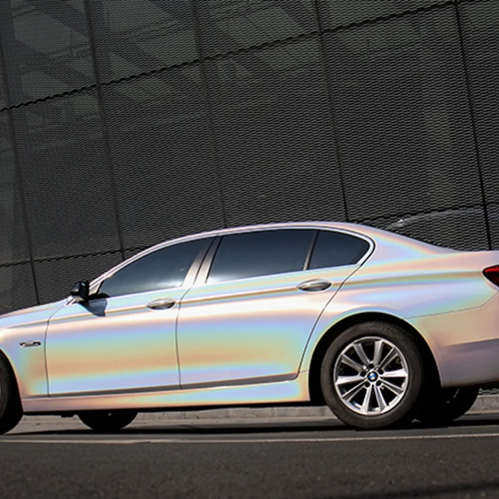 White Holographic Car Wrap dReferenz Blog