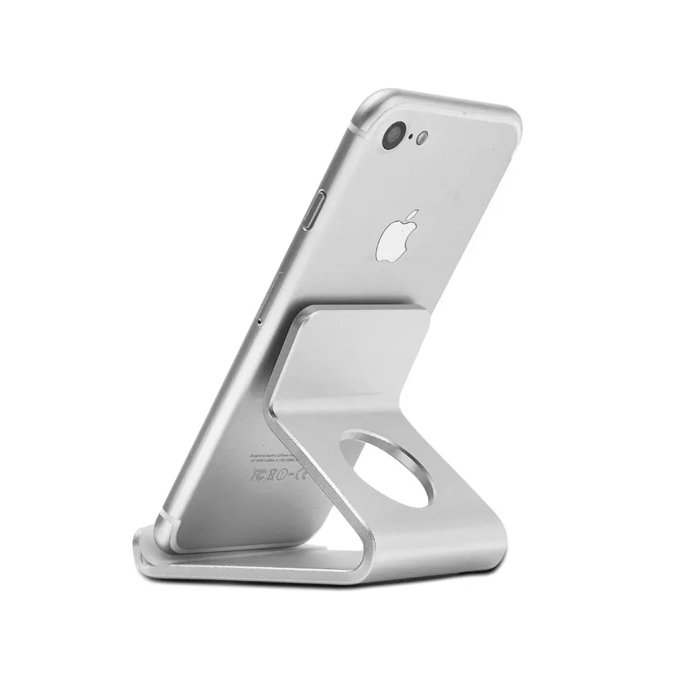 Mobile Phone Holder Stand Desk Aluminum Metal Desktop