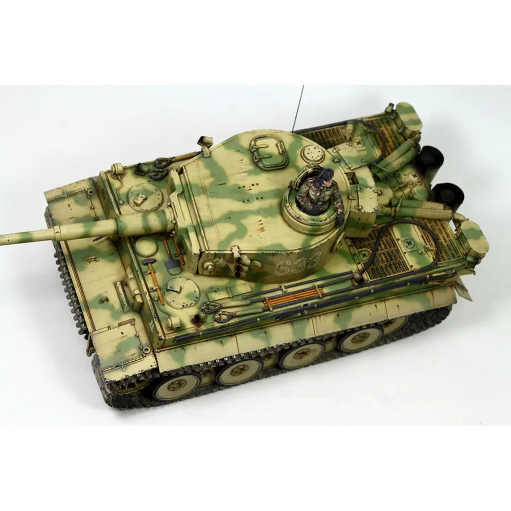 OHS Tamiya 35216 1/35 Tiger I panzerkampfwgen VI Ausf E Sd Kfz 181 Assembly AFV модельные строительные комплекты|model
