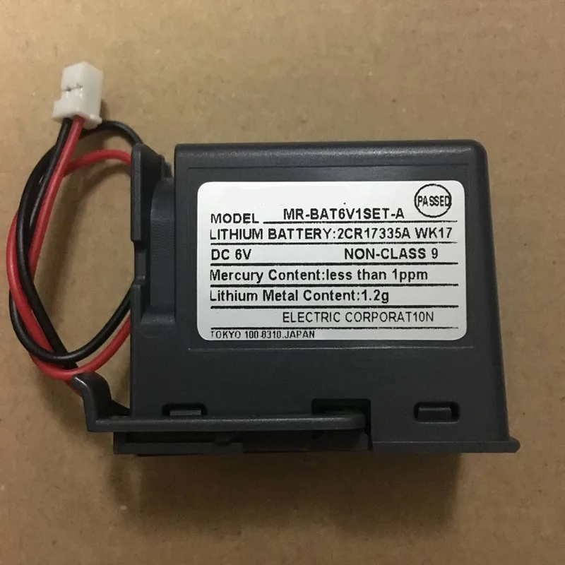 5 шт. оригинальная новая MR BAT6V1 SET литиевая батарея plc 6В для JE серии Бесплатная
