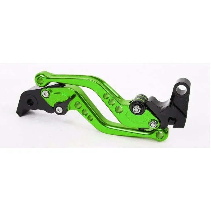 2x Короткие сцепные рычаги для Kawasaki Ninja 250R EX250 08-12 EX300 13-17 ниндзя RR подойдет как для повседневной носки, так 250SL VERSYS-X 300 300X ниндзя 400 - Цвет: Зеленый