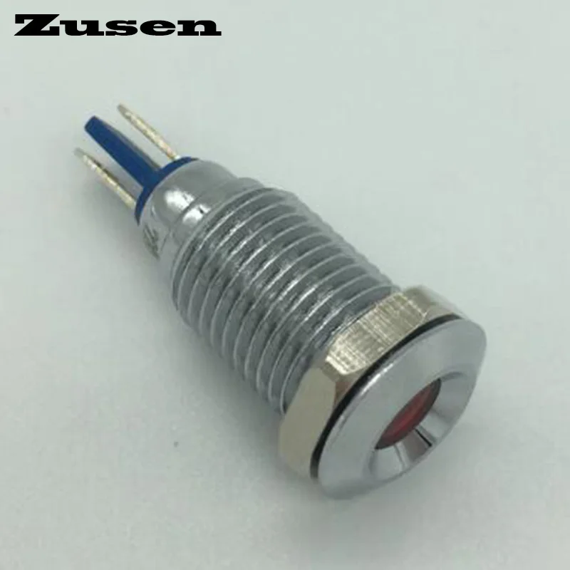 

Zusen 10mm signal indicator lamp(GQ10-D/R/12V/N)