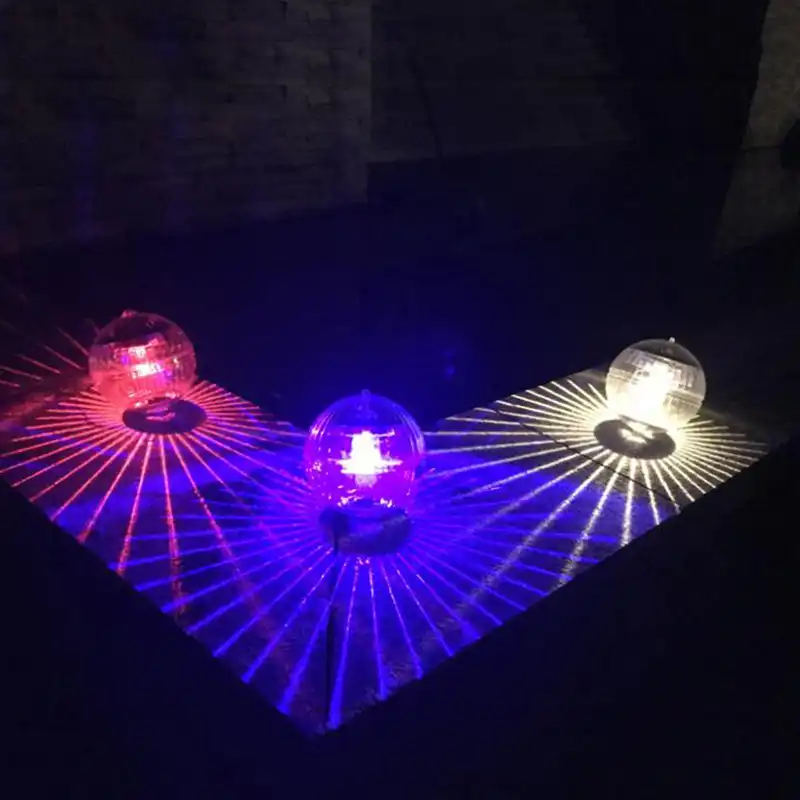 1pcs Led Floating Light Solar Swimming Pool Bathtub Spa Led Floating Light Solar Swimming Pool