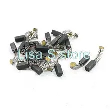 35/6" x 15/64" x 15/6" 14x6x6 мм Сменные электрические угольные щетки 20 шт