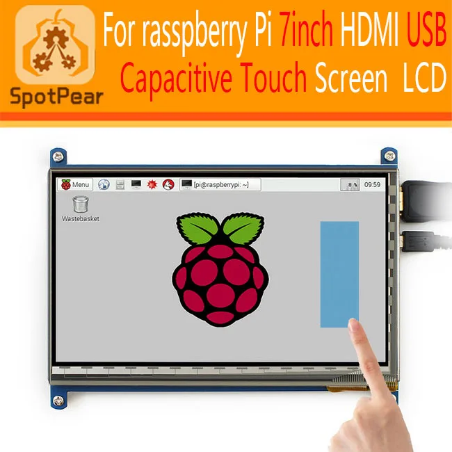 Prix pour 7 pouces HDMI USB Capacitif écran Tactile, LCD, pour Raspberry Pi 2/3 mode B 800x480, pilote libre pour raspbian/WIN10 7 pouce Prix pour 7 pouces HDMI USB Capacitif écran Tactile, LCD, pour Raspberry Pi 2/3 mode B 800x480, pilote libre pour raspbian/WIN10 7 pouce