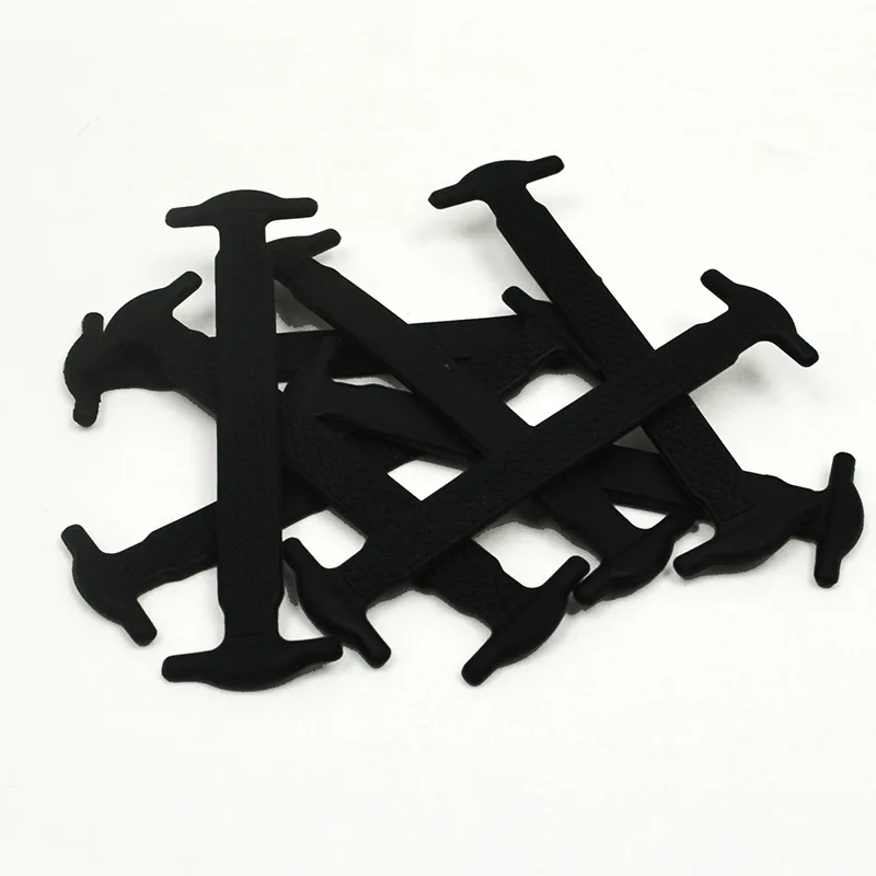 16pcs/lot Silicone Shoelaces Elastic Shoe Laces Special No Tie Shoelace for Men Women Lacing Rubber 13 Colors
