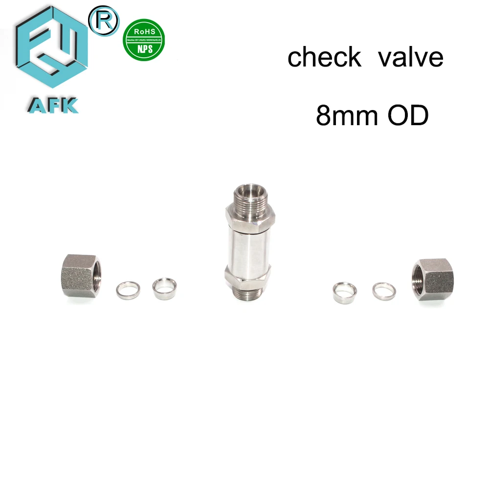 316 обратный клапан из нержавеющей стали односторонний обратный клапан высокого давления фунтов/кв. дюйм