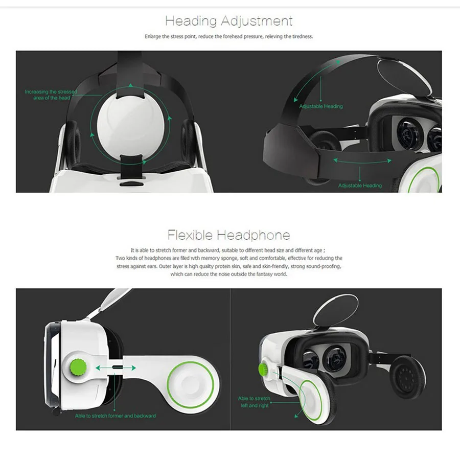 Оригинальные BOBOVR Z4 Очки виртуальной реальности 120 FOV 3D картонный шлем VR гарнитура стерео коробка для samsung Xiaomi htc мобильный телефон