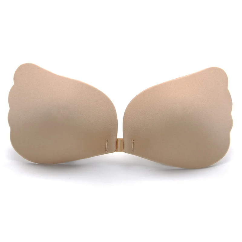 

Sexy self-adhesive strapless women's invisible bra gathered wedding evening dress underwear seamless underwear ST-805-1x