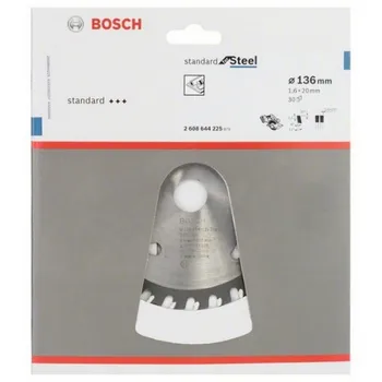 

BOSCH 2608644225 Disc circular saw CSB Standard for Steel 136x20x30D