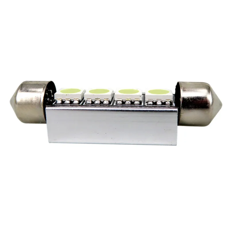 1х гирляндовый светильник 36 мм 39 мм 41 мм C10W C5W 4SMD 8SMD 12SMD 5050 Светодиодный светильник CANBUS Автомобильная номерная табличка авто корпус интерьерные купольные лампы