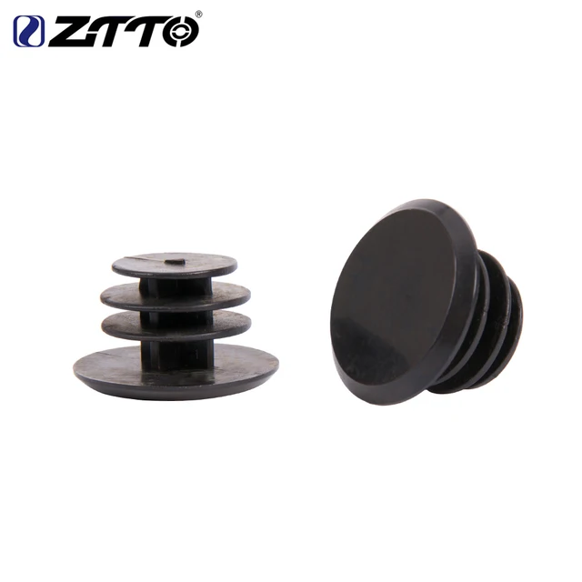 ZTTO 4 Uds manillar de bicicleta de carretera MTB tapones para extremos de manillar asa de plástico de PVC extremos de barra de agarre negro ZTTO 4 Uds manillar de bicicleta de carretera MTB tapones para extremos de manillar asa de plástico de PVC extremos de barra de agarre negro