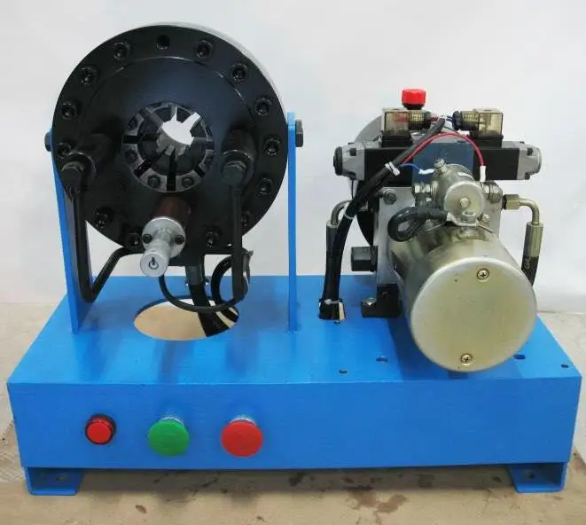 Good quality 4mm to 25mm powerful smart hydraulic hose press with 8 sets of dies Good quality 4mm to 25mm powerful smart hydraulic hose press with 8 sets of dies