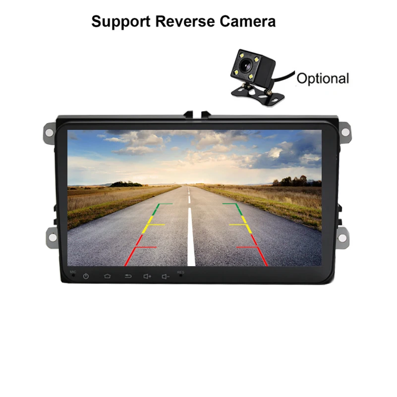 Perfect 9" Android 7.1 Car GPS Navigation for VW Volkswagen SKODA GOLF 5 Golf 6 POLO PASSAT B5 B6 JETTA TIGUAN dvd player BT Wifi 18