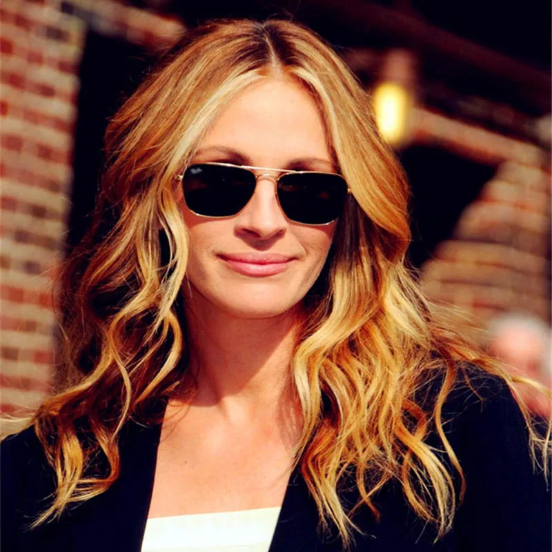 

CURTAIN Lunettes De Soleil Femme 2019 Trendy Fashion Sunglasses Male Female Vintage Flat Top Luxury Classic Lens Glasses Oculos