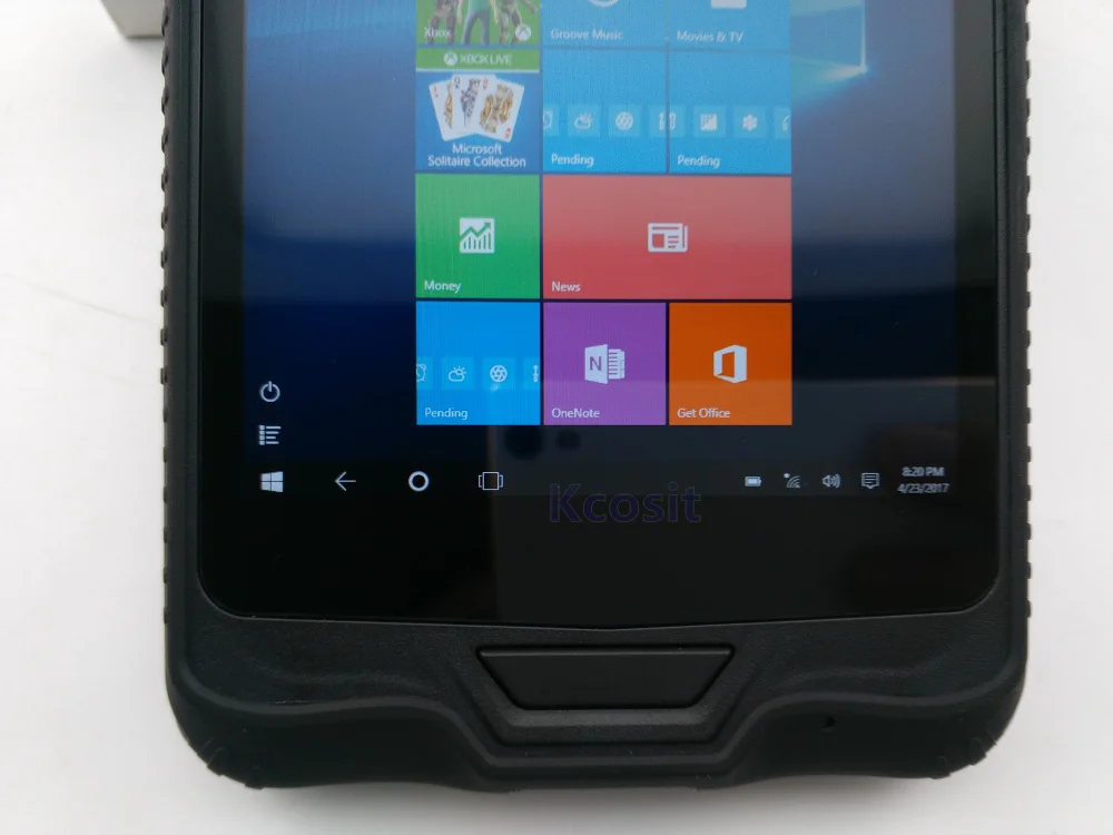 Портативный Открытый ПК терминал 2D лазерный сканер штрих-кода Bluetooth пистолет ручка " КПК Windows 10 IOT IP67 Водонепроницаемый планшет Android