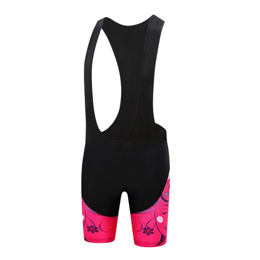 

TELEYI Pink Shorts Cycling Shorts Gel Padded Womens Summer Outdoor Bib Shorts Cycling Outdoor Sportswear Set Quick-Dry