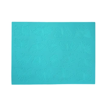 

DIY 39*29cm Flower Butterfly Silicone Lace Mat Cupcake Fondant Molds Gumpaste Chocolate Moulds Sugarcraft Cake Decorating Tools