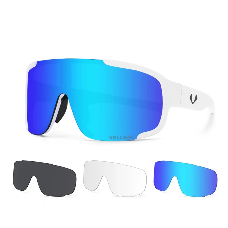 Цилиндрические велосипедные очки со сменными линзами UV400 Спортивные горные шоссейные велосипедные солнцезащитные очки для бега gafas mtb велосипедные очки