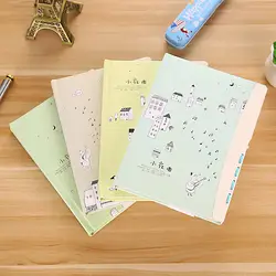 Coloffice 2017 Kawaii Детские творческие жесткий копия книги пароль Тетрадь студент дневник с замком Записные книжки разные цвета