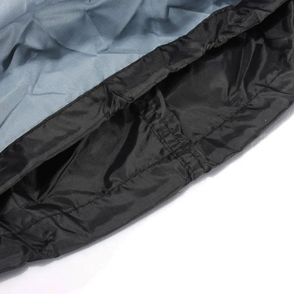 1Pc 100% High Quality Black Waterproof BBQ Cover Outdoor Rain Barbecue Grill Protector For Gas Charcoal Electric Barbeque Grill