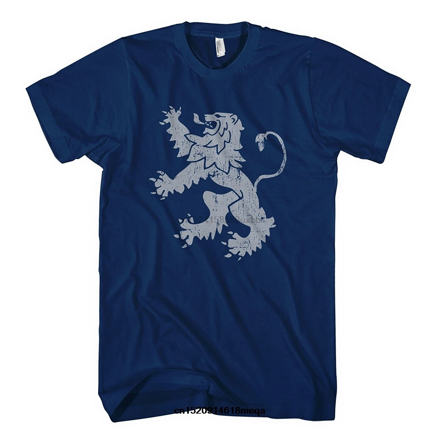 Футболка Leo the-heraldry символ животного шотландская Мужская футболка |