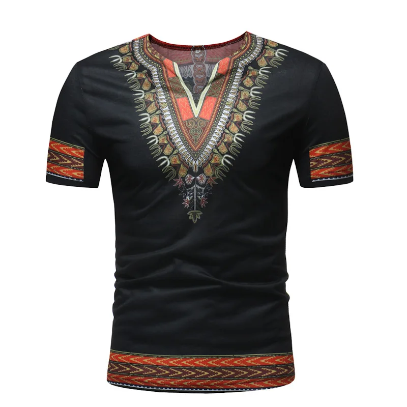 Африканская одежда африканская мужская одежда roupa africana dashiki Мужская Африка v воротник футболка для мужчин нигерийский традиционный одежда