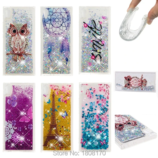 

C-Ku Quicksand Liquid Star Soft TPU Case For Sony Xperia XA1 Plus Ultra XZ Premium L1 L2 XZ1 XZ2 Compact XA2 Ultra Cover 1pcs