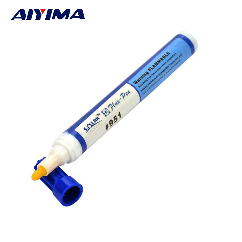 AIYIMA DIY Гибкая солнечная панель 951 флюс ручка для сварки печатной платы Бессвинцовая Чистка авторучка из