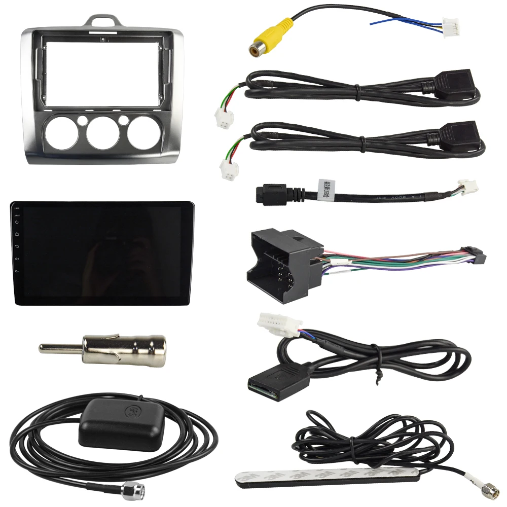 Clearance EKIY Car Multimedia Video Player GPS Navigation Android Autoradio For Ford Focus 2 3 Mk2 Mk3 Head Unit 1G+16G with 4G Modem 5
