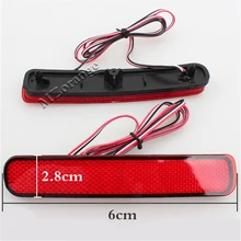 For Toyota Highlander 2011 2012 2013 2PCS LED Rear Bumper lights Reflectors Brake Lights Tail Lights Stop Lamps Warning lamps For Toyota Highlander 2011 2012 2013 2PCS LED Rear Bumper lights Reflectors Brake Lights Tail Lights Stop Lamps Warning lamps