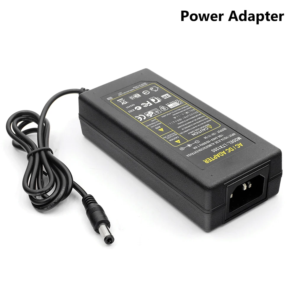 блок питания 12в Светодиодный драйвер для светодиодов AC 110в 220в 240в к DC 12 V