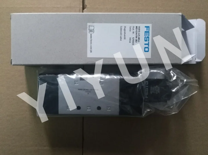 VUVS-L25-M52-MD-G14-F8-1C1 575511 VUVS-L25-B52-D-G14-F8 575516 VUVS-L25-M52-MD-G14-F8-1B2 575513 FESTO Solenoid valve VUVS-L25-M52-MD-G14-F8-1C1 575511 VUVS-L25-B52-D-G14-F8 575516 VUVS-L25-M52-MD-G14-F8-1B2 575513 FESTO Solenoid valve
