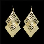 H: HYDE новые идеальные цветочные ювелирные изделия золотого цвета белые кубические серьги-кольца с цирконом для вечерние подарки
