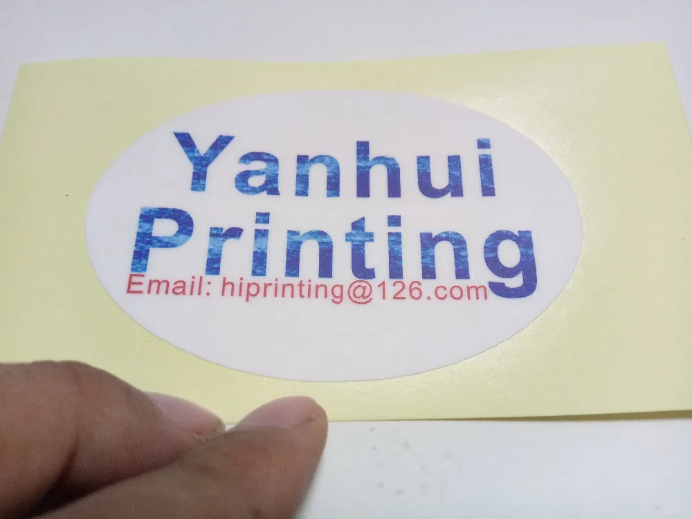 glossy paper sticker printing
