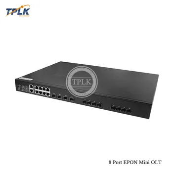 

2019 hot products 10G 8 Port EPON Mini OLT with 8pcs SFP moudle,with 8 PON port ,suit for Huawei, ZTE, Fiberhome ONU ONT