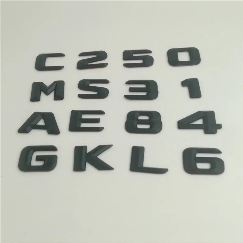 Для Mercedes Benz S Class S200 S220 S250 S300 S320 S350 S400 S420 S450 S500 S63 задние буквы багажника эмблема