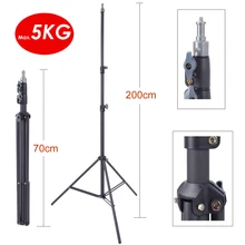 High Quality 6ft 2m Heavy Duty Steel Photograhy Studio Light Stand Photo Video Softbox Boom Bracket Stands Strobe Holder Tripod High Quality 6ft 2m Heavy Duty Steel Photograhy Studio Light Stand Photo Video Softbox Boom Bracket Stands Strobe Holder Tripod