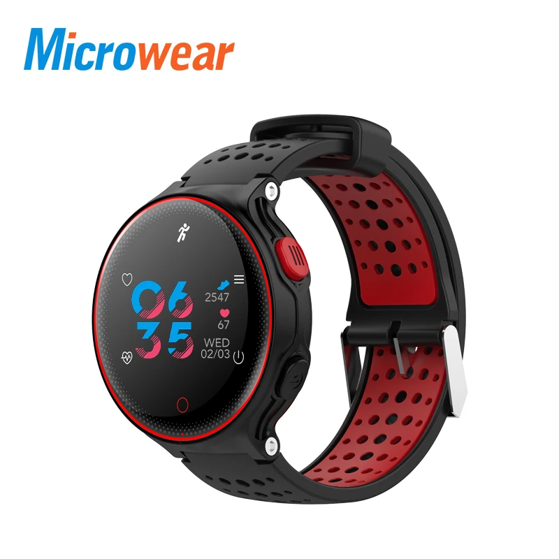 

Microwear X2 plus Sport Bluetooth Color Screen Smart Bracelet Blood Pressure Heart Rate Monitor Fitness Tracker Wristband