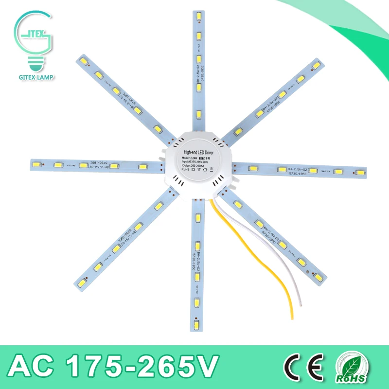 Lâmpadas Led e Tubos a lâmpada polvo luz 220 Formato : Octopus Round
