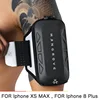 Running Mobile phone arm bag men and women Fitness Outside Sports Cover Workout Armband Wallet Cases Universal phone For XS MAX ► Photo 1/6