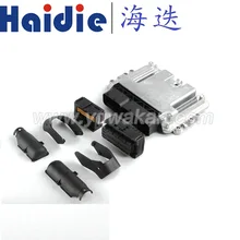 Free shipping 1set 154pin ECU Aluminum Enclosure Box and PCB male female ECU auto connector with terminals 1set 32pin ecu aluminum enclosure box with 32 pin case motor car lpg cng conversion male female auto connector